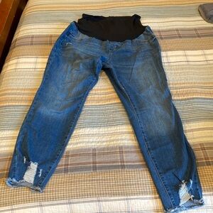 Womens maternity 16 Sonoma medium wash demin jegging